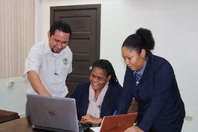 The Government of Belize website was launched to facilitate transparency in the hiring process.